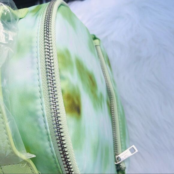 Madden Girl‎ MG-6200 Green Tie Dye Mini Backpack Silver Hardware NWT main image 6